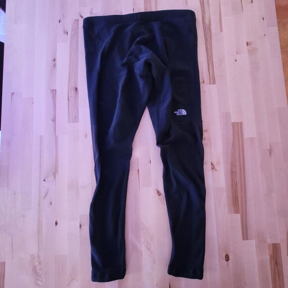 The North Face Mens Running Tights L Black VaporWick  Zipper Pocket Reflective - Picture 2 of 15